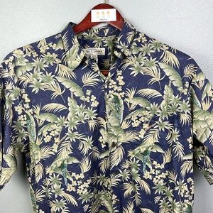 Tori Richard "Tropical Parrot" shirt - size L